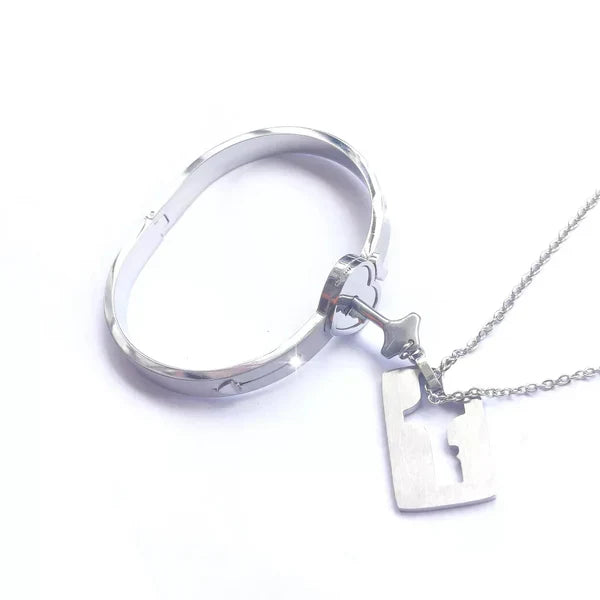 Love Lock Bracelet With Key