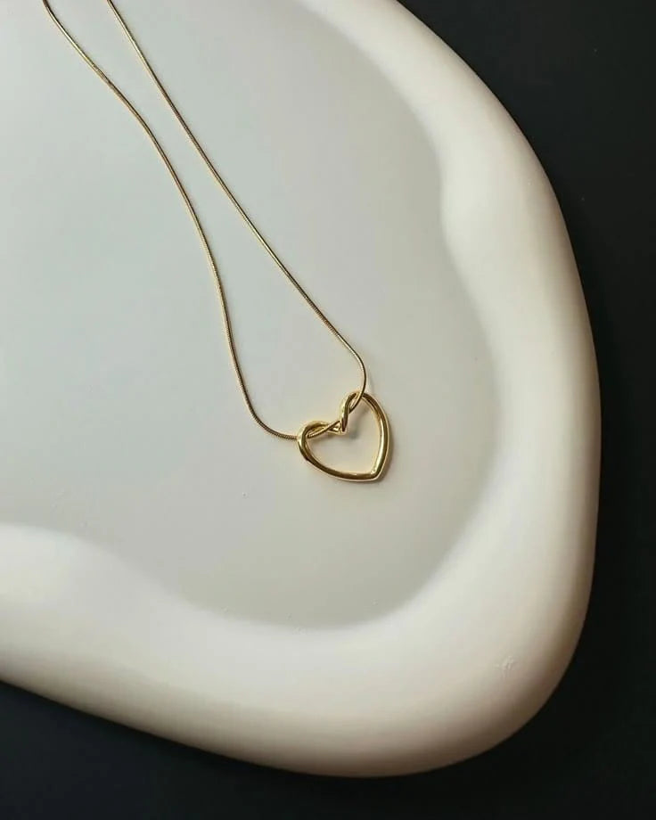 Eternal Heart Charm Necklace