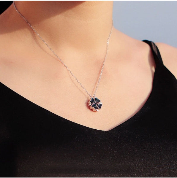 Magnetic Four Heart Necklace