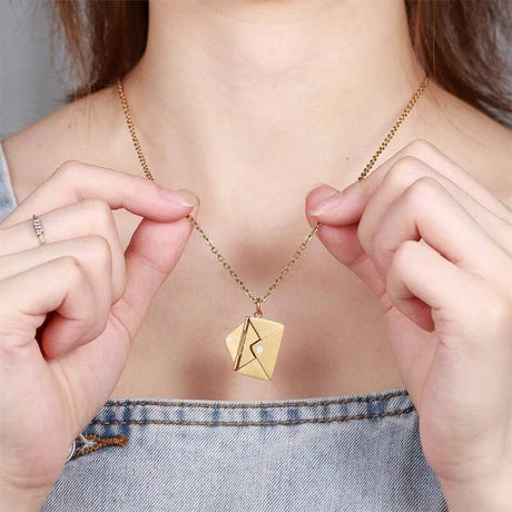 Envelope Love Necklace