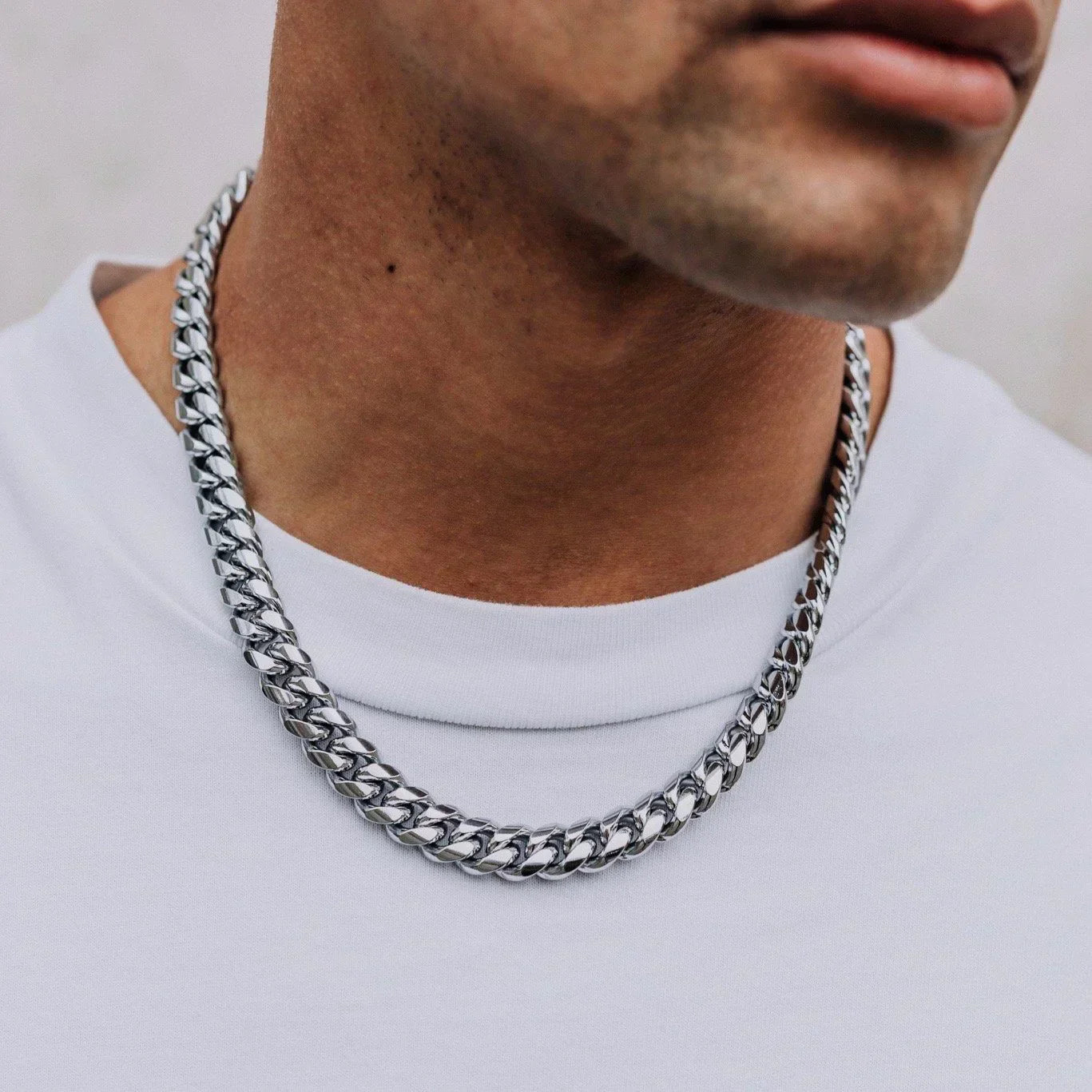 12mm Miami Cuban Link Chain