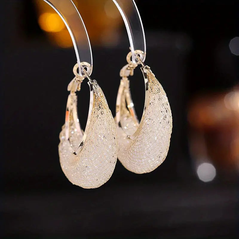 Zircon Drop Earrings