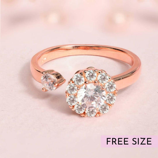 Crystal Rotating Ring (Adjustable Size)