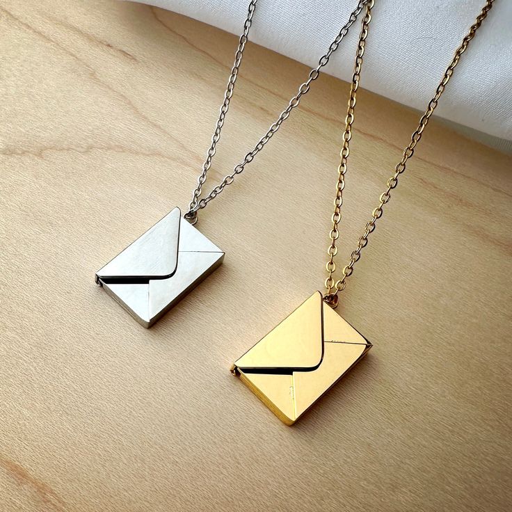 Envelope Love Necklace