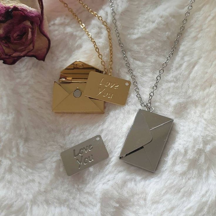Envelope Love Necklace