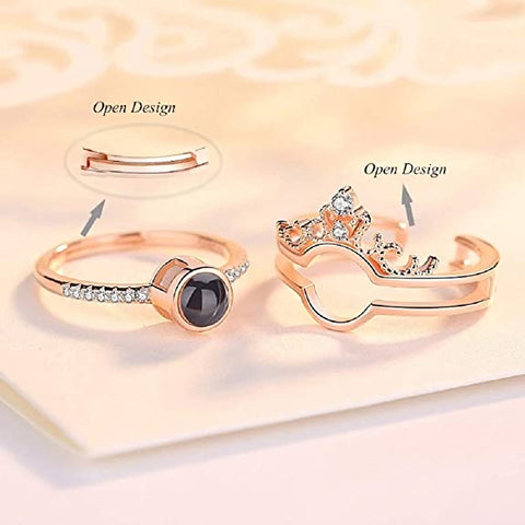 Imported™ I Love You In 100 Languages Elegance ring