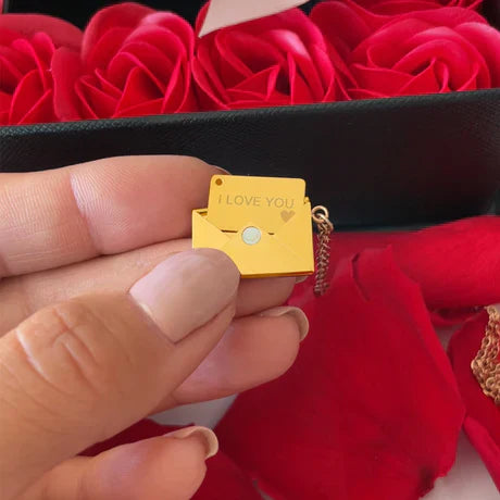 Envelope Love Necklace