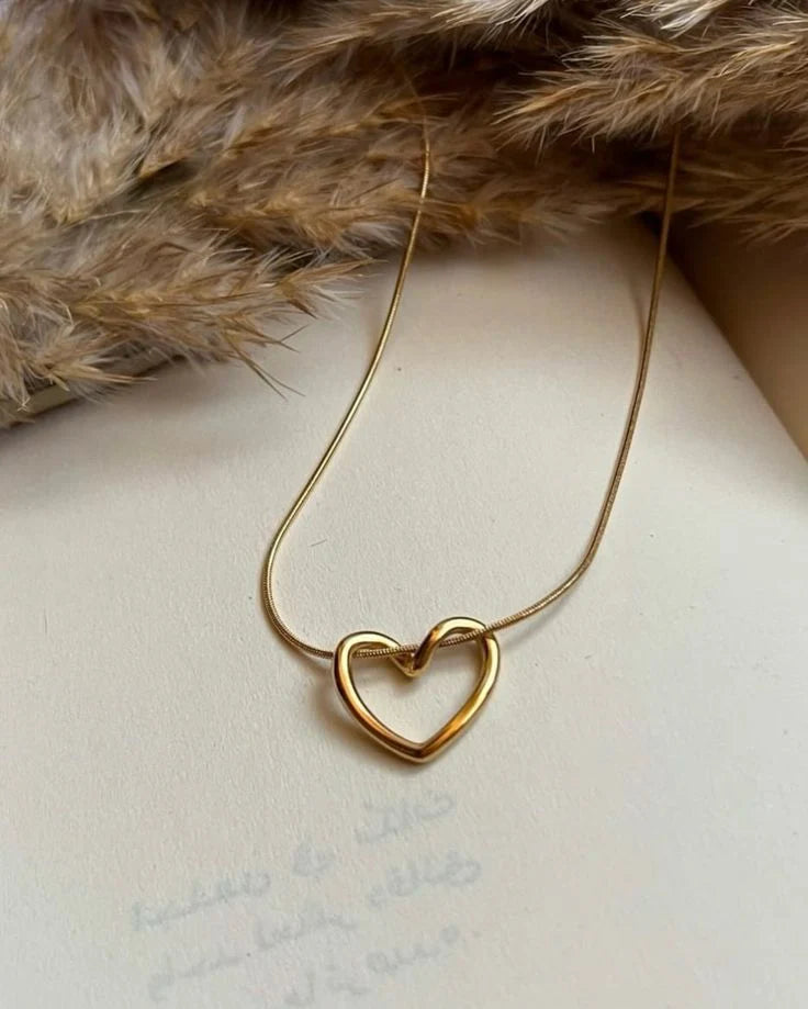 Eternal Heart Charm Necklace