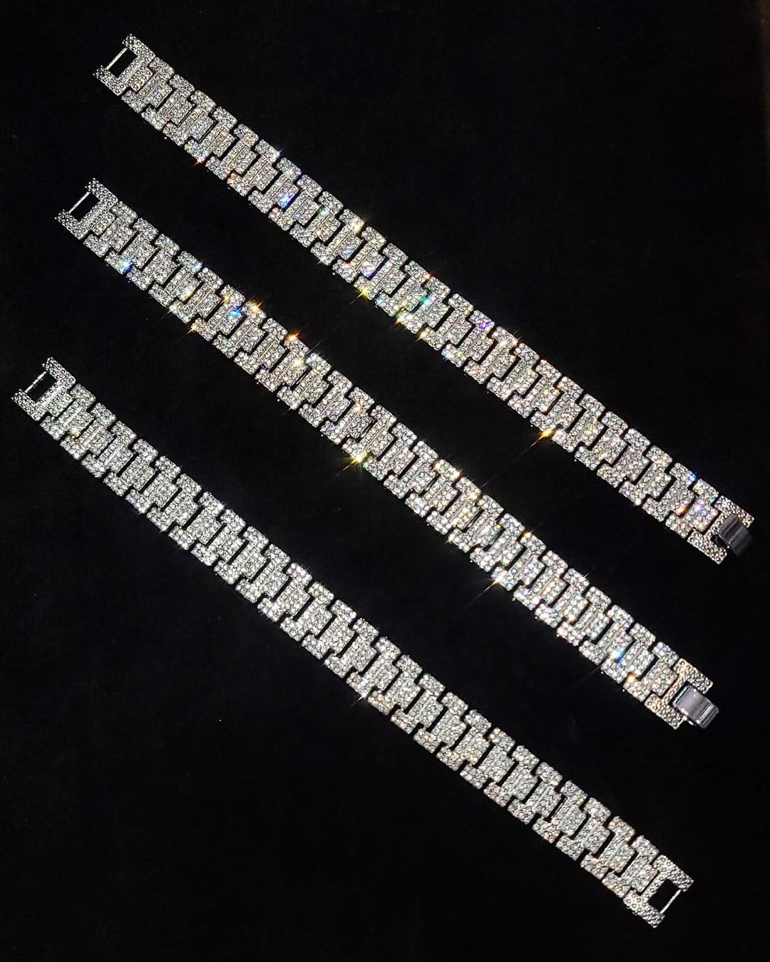 JUBILEE LINK ICED OUT BRACELET