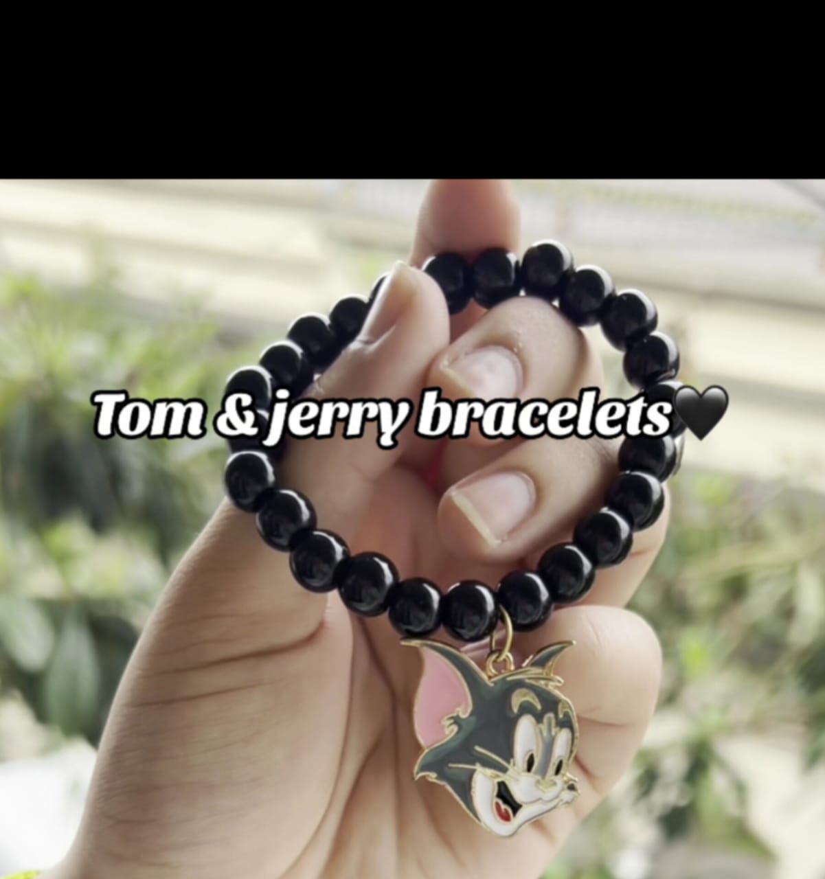tom and jerry couple bracelet
