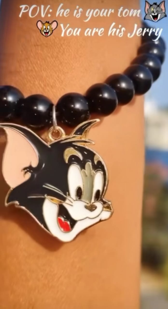 tom and jerry couple bracelet