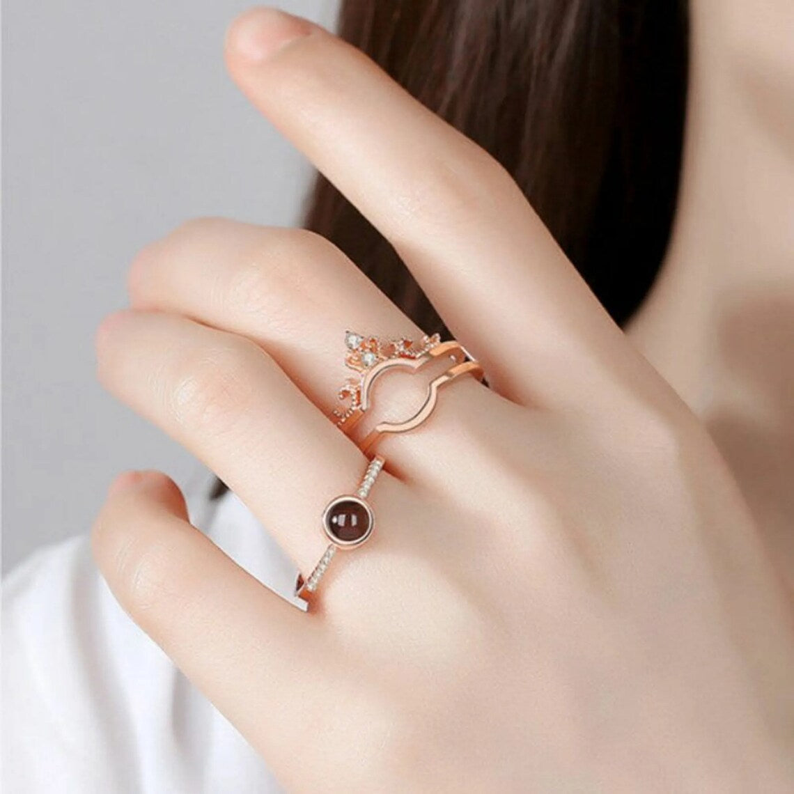 Imported™ I Love You In 100 Languages Elegance ring