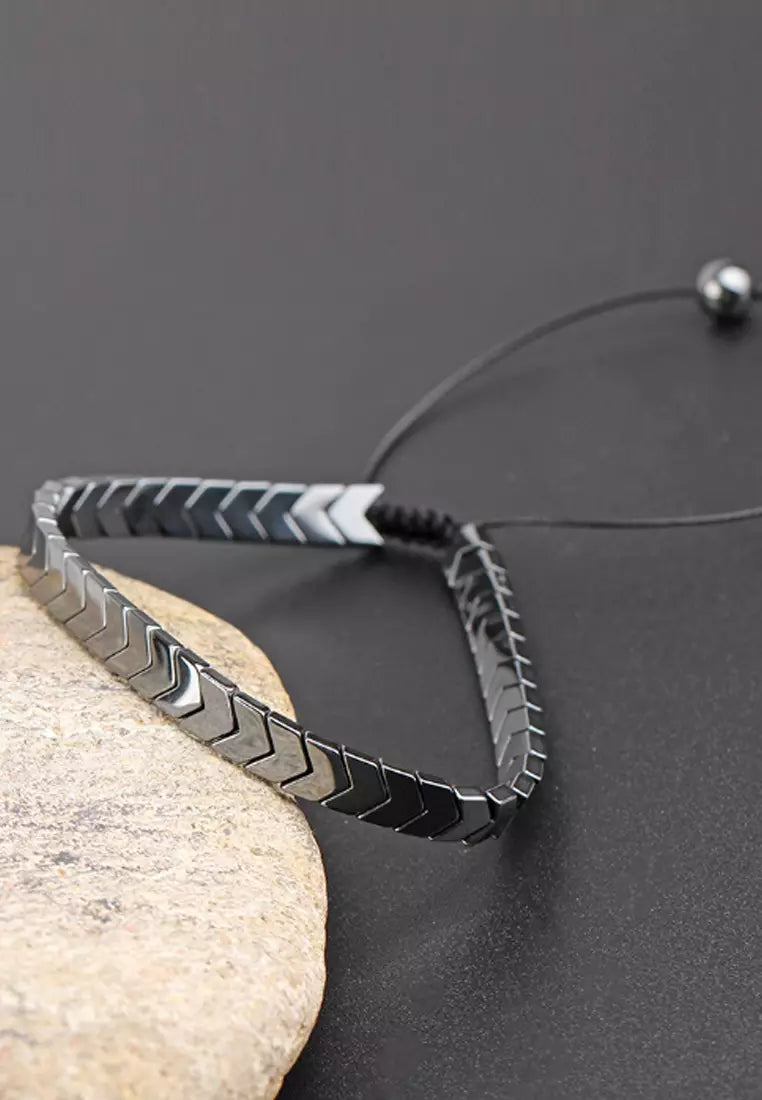 Onyx Arrow Bracelet