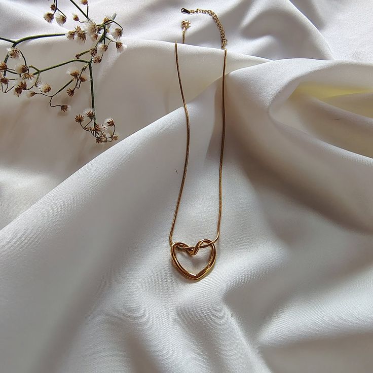 Eternal Heart Charm Necklace